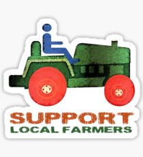 Support Local Farmers Sticker