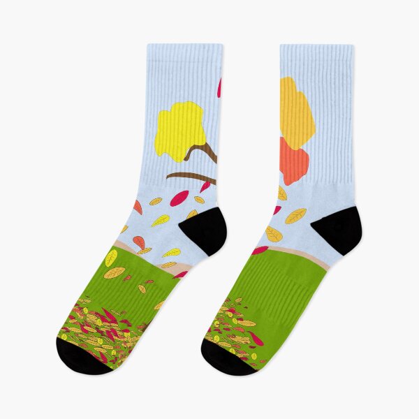 Item preview, Autumn is coming, falling leaves designed and sold by BayanDU.