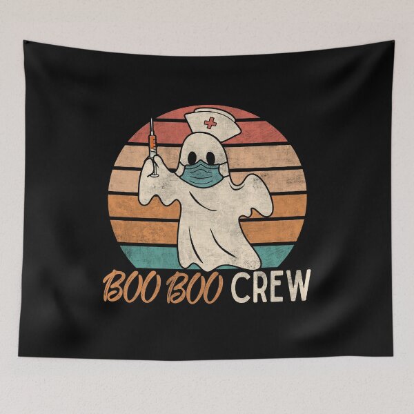 Item preview, Boo Boo Crew Ghost Nurse Halloween Costume Vintage  designed and sold by alenaz.