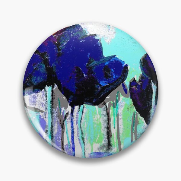 Item preview, Original art Blue Trees designed and sold by SueHolmArt.