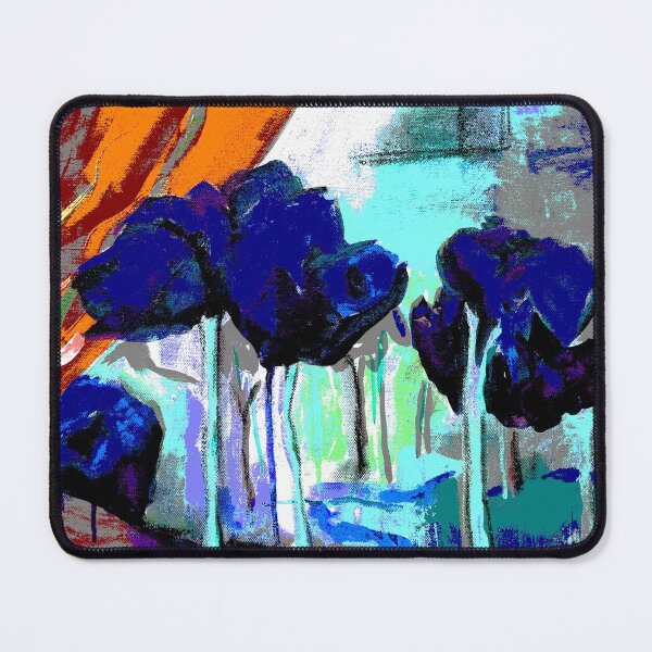 Item preview, Original art Blue Trees designed and sold by SueHolmArt.