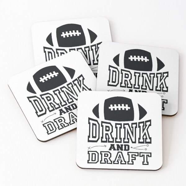 Item preview, Drink And Draft Fantasy Football Design designed and sold by AR Studios.