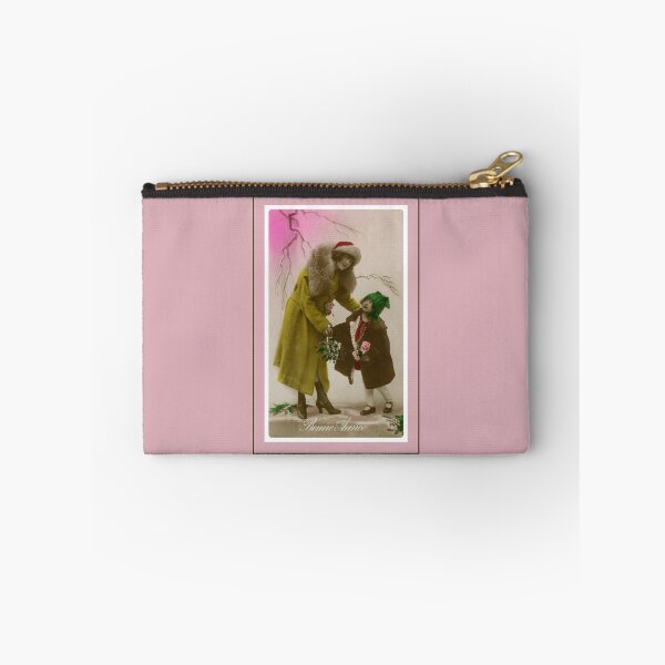 Item preview, Bonne annee, vintage French New Year Photo mother child designed and sold by aapshop.