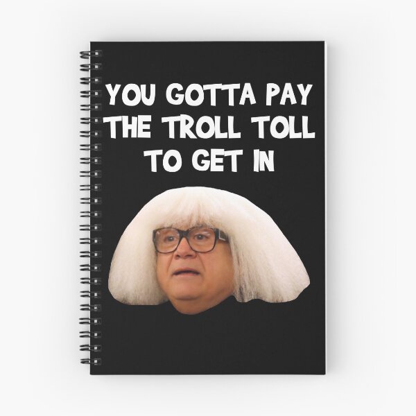 Item preview, White And Black Design You Gotta Pay The Troll Toll To Get In designed and sold by ShirleyFelix8.