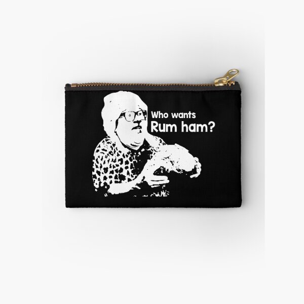 Item preview, White And Black Design Who Wants Rum Ham? designed and sold by ShirleyFelix8.