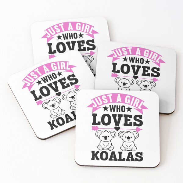 Artikelvorschau, Nur ein Mädchen, das Koalas liebt entworfen und verkauft von KGN  CREATIVITY.