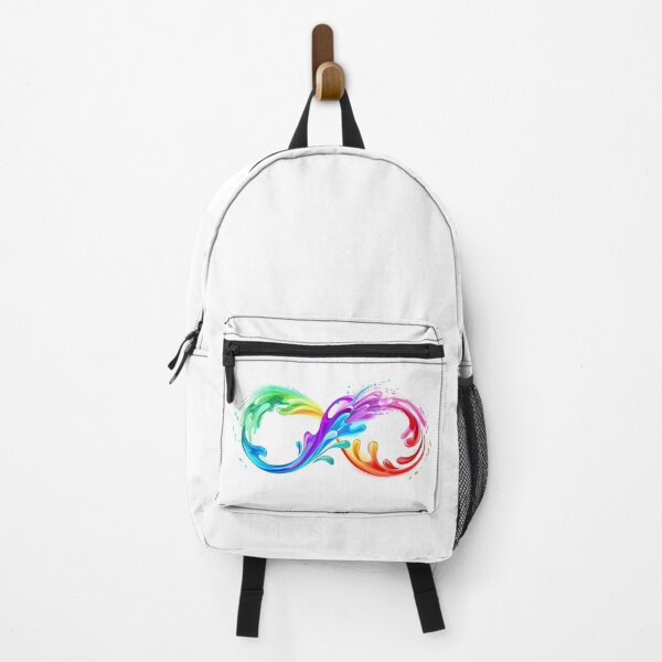 Item preview, Infinity Symbol with Rainbow Paint designed and sold by Blackmoon9.