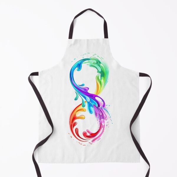 Item preview, Infinity Symbol with Rainbow Paint designed and sold by Blackmoon9.