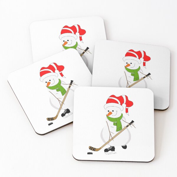 Item preview, Hockey Playing Snowman designed and sold by Cedarrue.