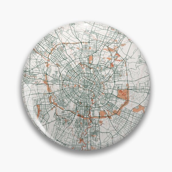 Item preview, Chengdu City Map of Sichuan, China - Bohemian designed and sold by deMAP.