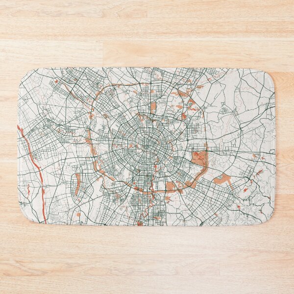 Item preview, Chengdu City Map of Sichuan, China - Bohemian designed and sold by deMAP.