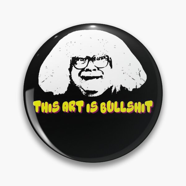 Item preview, White And Black Design This Art Is Bullshit designed and sold by ShirleyFelix8.
