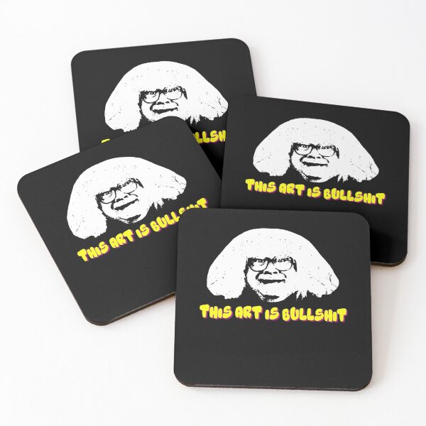 Item preview, White And Black Design This Art Is Bullshit designed and sold by ShirleyFelix8.