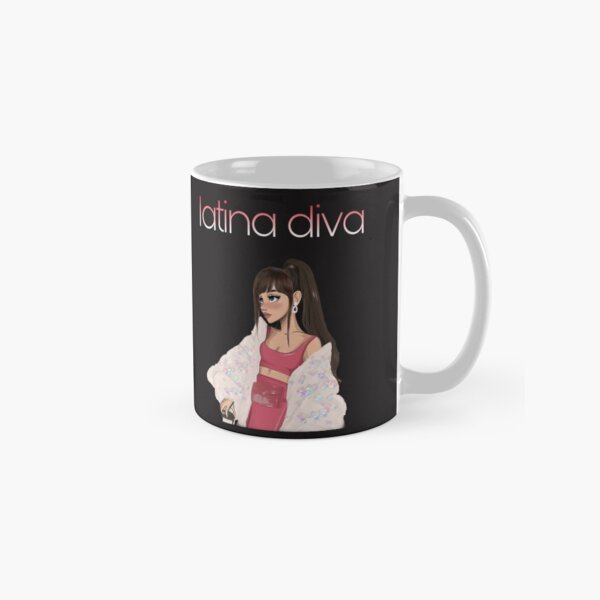Vista previa del artículo con la obra «Diva latina», diseñado y vendido por quotefactory.