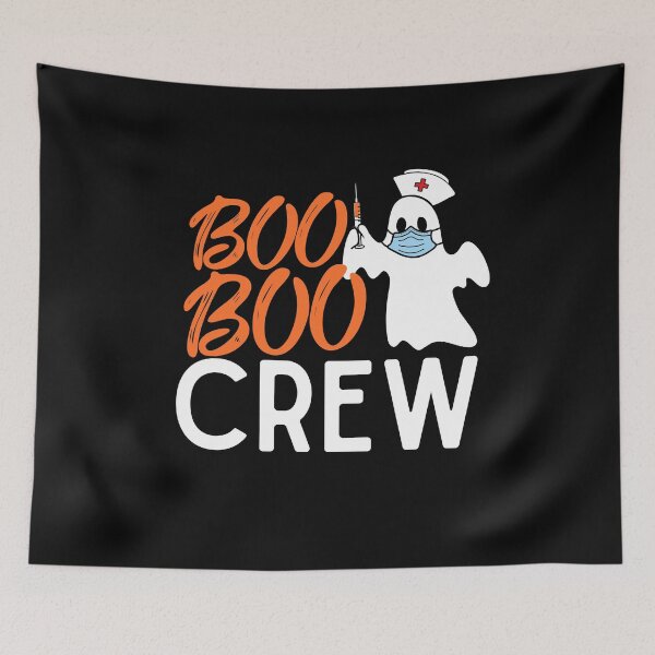 Item preview, Boo Boo Crew Nurse Ghost Sheet Easy Halloween Costume  designed and sold by alenaz.