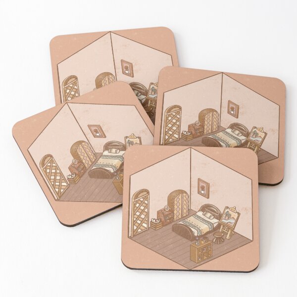 Item preview, Isometric Artist Bedroom designed and sold by jstardustwc.