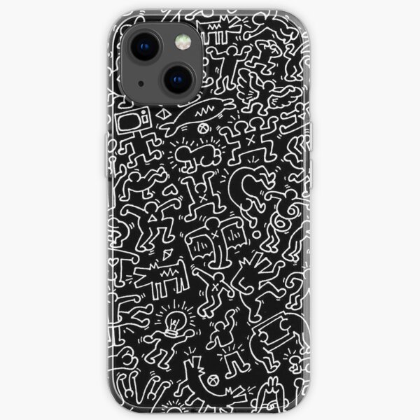 Danse en noir Coque souple iPhone