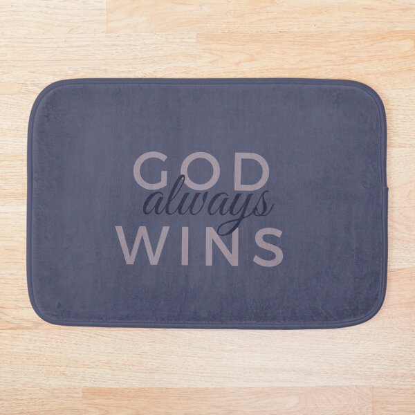 Item preview, God always wins designed and sold by reb21052.