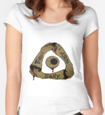 Drei Arm Sally Tailliertes Rundhals-Shirt