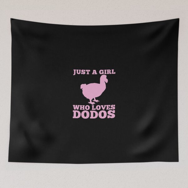 Item preview, Just A Girl Who Loves Dodos Pullover Hoodie designed and sold by tamezleida.