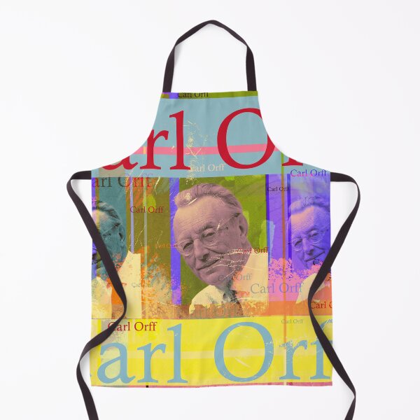 Item preview, Carl Orff, aesthetic portrait, famous musician designed and sold by Mauswohn.