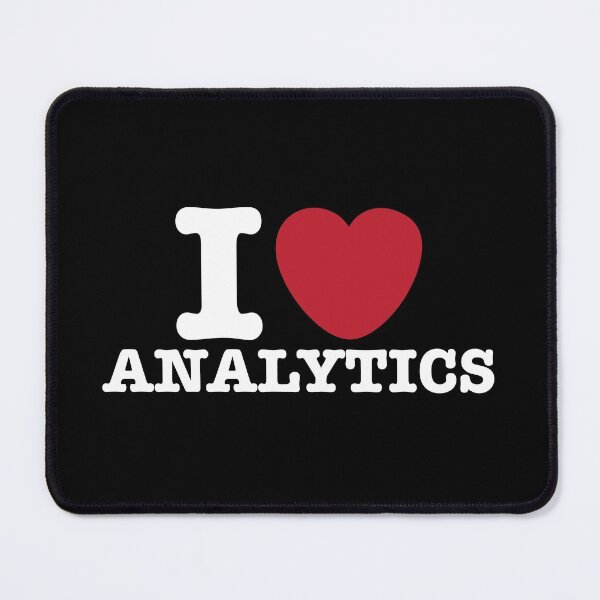 Item preview, I Heart Analytics designed and sold by teesaurus.