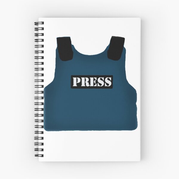 Item preview, Bulletproof press vest  designed and sold by sionyboy82.