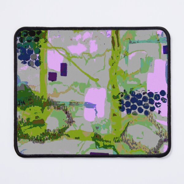 Item preview, Original abstract art Rushy Lagoon greens designed and sold by SueHolmArt.