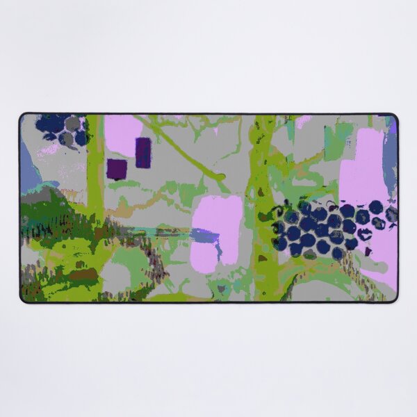 Item preview, Original abstract art Rushy Lagoon greens designed and sold by SueHolmArt.