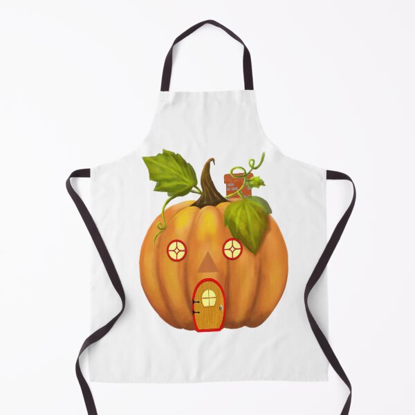 Item preview, pumpkin house - enchanting fall designed and sold by Jessi-Sketches.