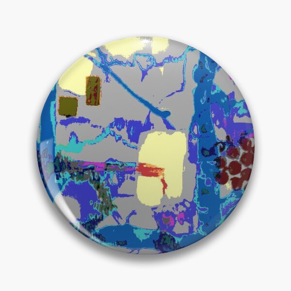 Item preview, Original abstract art Tasmanian landscape designed and sold by SueHolmArt.