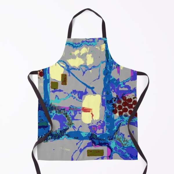 Item preview, Original abstract art Tasmanian landscape designed and sold by SueHolmArt.