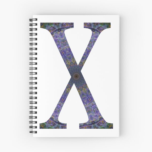 Item preview, Letter 'X' Purple Mandala 2 designed and sold by abirose30.