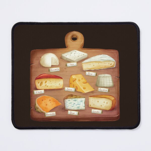 Item preview, Square Assorted Cheese Board designed and sold by Alicia Chee.