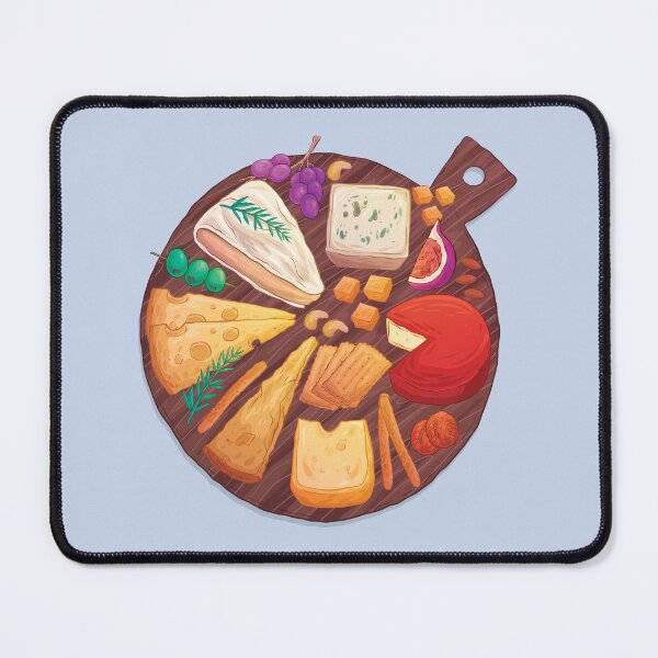 Item preview, Round Assorted Cheese and Crackers Board designed and sold by Alicia Chee.