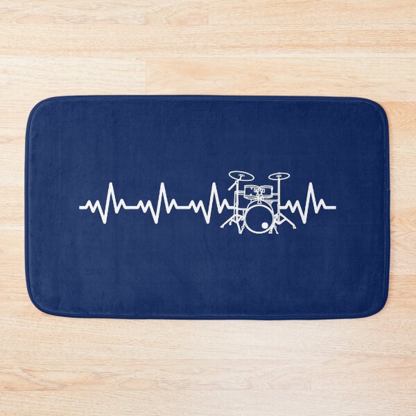 Item preview, Drums Heartbeat Drummer Pulse Line Drumming Percussion Gifts  designed and sold by alenaz.