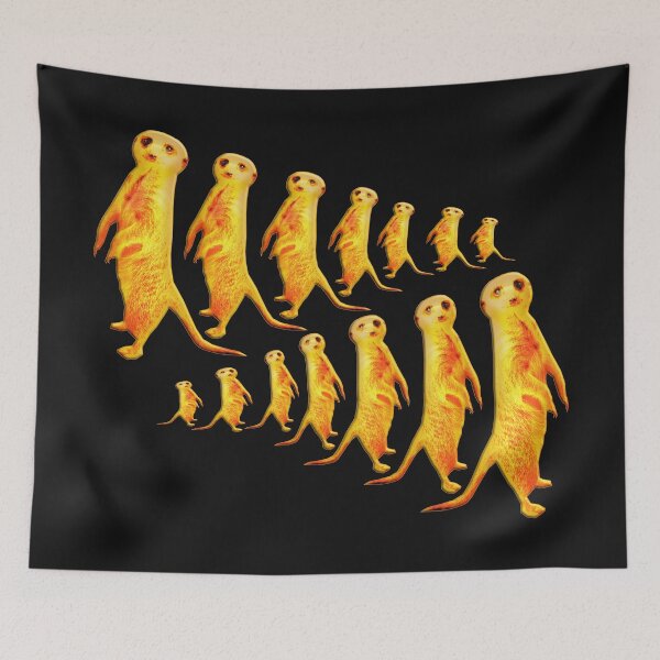 Item preview,  FUNNY AND HAPPY MEERKATS FAMILY - GREAT GIFT FOR KIDS AND SURICATE LOVER2 designed and sold by Ralek.