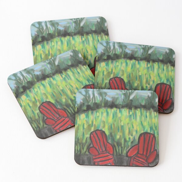 Item preview, Muskoka Gravenhurst impressionistic pastel designed and sold by LadyCottonTail.