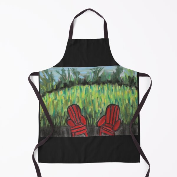 Item preview, Muskoka Gravenhurst impressionistic pastel designed and sold by LadyCottonTail.