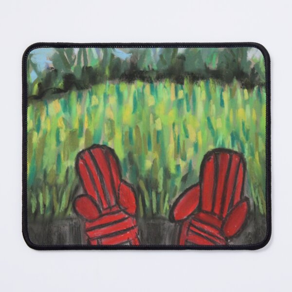 Item preview, Muskoka Gravenhurst impressionistic pastel designed and sold by LadyCottonTail.
