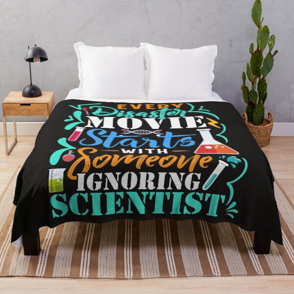 Item preview, EVERY DISASTER MOVIE STARTS WITH SOMEONE IGNORING SCIENTIST designed and sold by Luckydoe1.