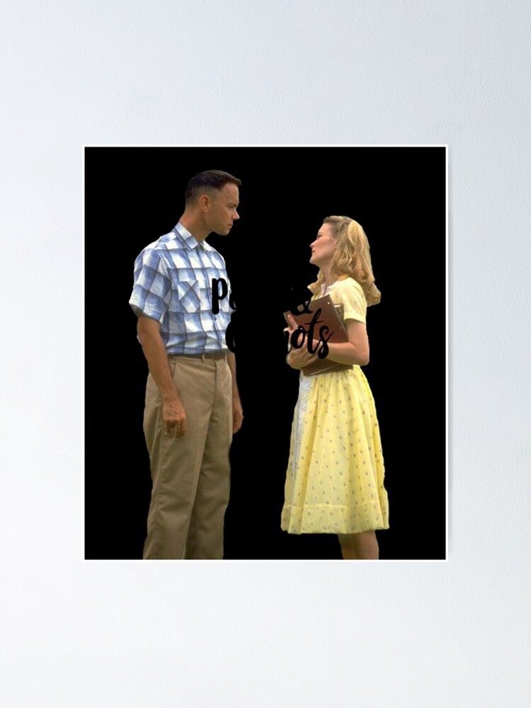 "Forrest Gump Peas And Carrots Sticker" Poster for Sale by anmardjean