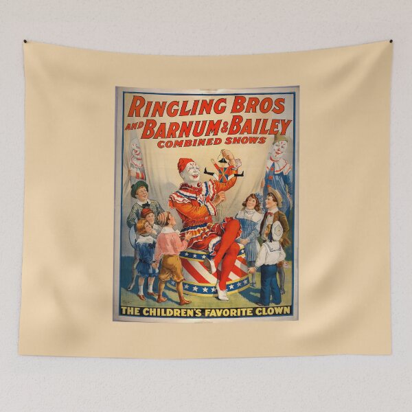 Item preview, Ringling Bros and Barnum & Bailey Poster designed and sold by FiaFiaPress.