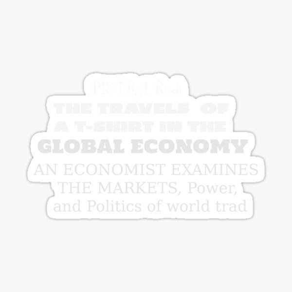 THE TRAVELS OF A T-SHIRT Sticker