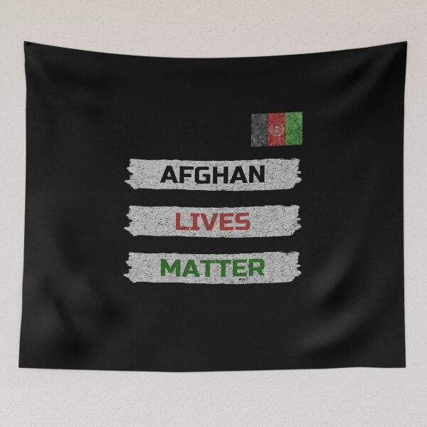 Item preview, Afghan Lives Matter. designed and sold by rooster23647.