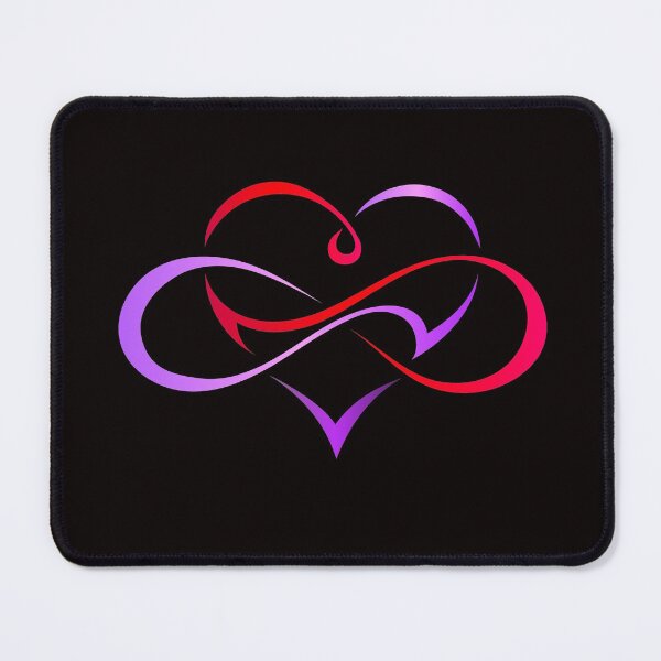 Item preview, Infinity Symbol Love Polyamory Heart Romantic Sign designed and sold by Hanna Kovalchuk.