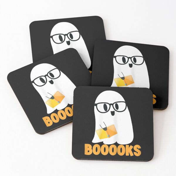 Item preview, Ghost Booooks Halloween Boo teacher and kids Reading books  designed and sold by CuthbertShop.