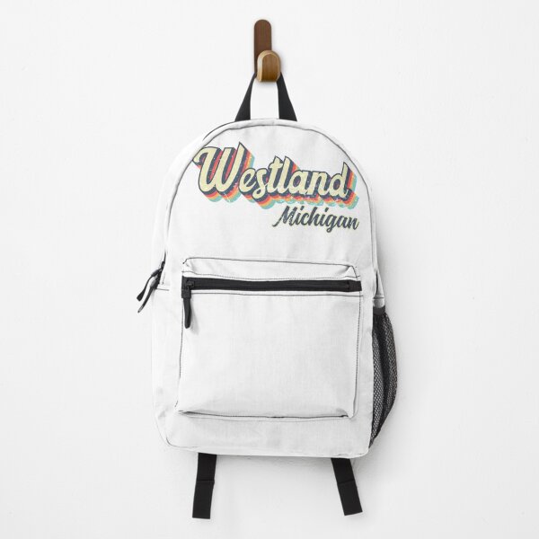 Item preview, Westland City Michigan Retro Vintage 70s rainbow designed and sold by Teelogic.