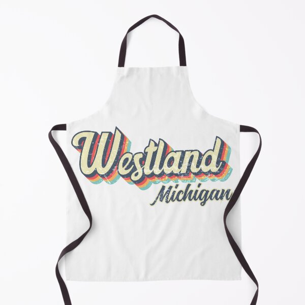 Item preview, Westland City Michigan Retro Vintage 70s rainbow designed and sold by Teelogic.