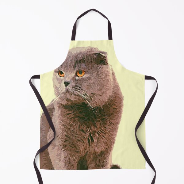 Item preview, Сolor print British shorthair cat designed and sold by artdragongift 15.